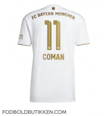 Bayern Munich Kingsley Coman #11 Udebanetrøje 2022-23 Kortærmet